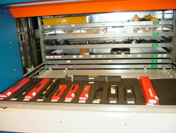 Power Vertical Lift Module- Tool Room Storage- Power Vertical Lift Module